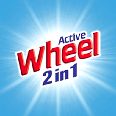 Wheel Detergent Powder - Green Lemon &amp; Jasmine, 1 kg-BUSCNT-1833