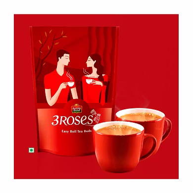 Brooke Bond 3 Roses Easy Boil Tea Buds-BUSCNT-1967