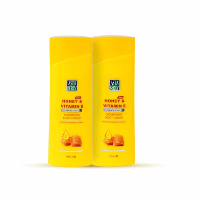 Astaberry Honey &amp; Vitamin-E Moisturizer Lotion (100 ml) (Pack Of 2)-MM067