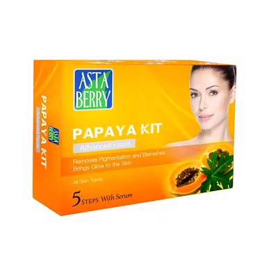Astaberry Papaya Facial kit (5 Steps)-MM089
