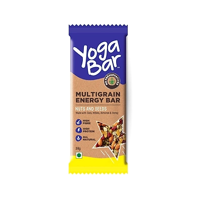 Multigrain Energy Bar: Nuts and Seeds-P2-12-38Grm