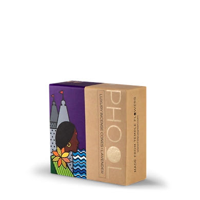 Phool Lavender Incense Cones-P2-38-40Cones