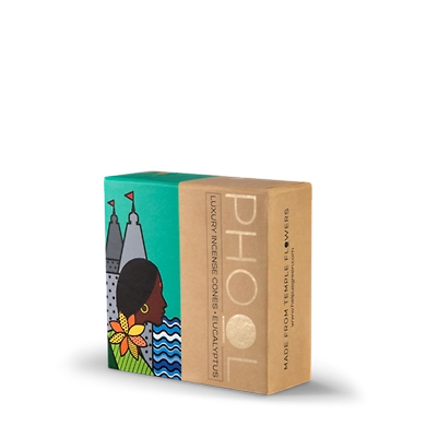 Phool Eucalyptus Incense Cones-P2-43-40Cones