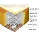 OMEGA GEL MEMORY FOAM LATEX POCKET SPRING MATRESS WITH HEIGHT 8 INCH-78*36*8-2-sm