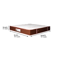 OMEGA POCKETED SPRING MATRESSES OMEGA RANGE P/T WITH HEIGHT 6 INCH-75*30*6