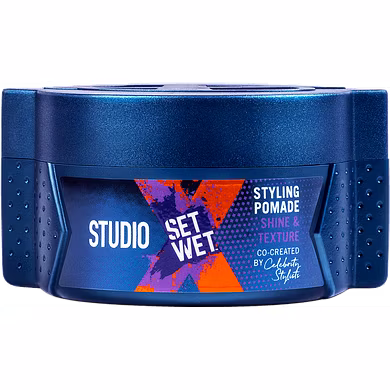 Set Wet Studio X Styling Pomade For Men, Shine &amp; Texture-LP044
