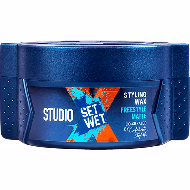 Set Wet Studio X Hair Styling Wax For Men - Freestyle Matte-LP046