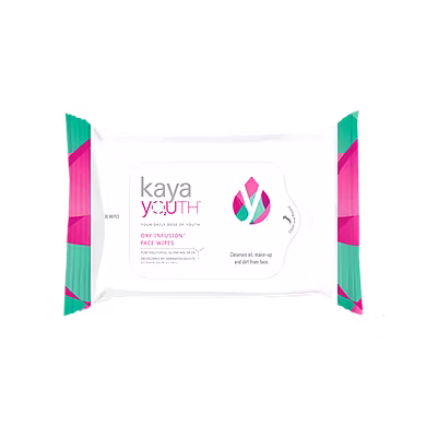 Kaya Youth Oxy-Infusion Face Wipes-LP056