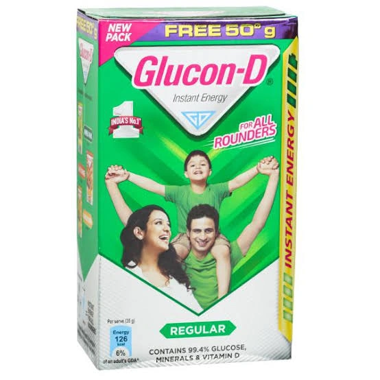 GLUCON D PLAIN 500 gm-Hnz-glcn-D