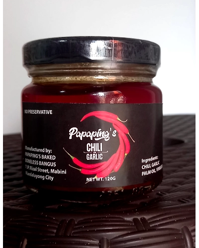 Papaping's Chilli Garlic Sauce-PAPCHIL