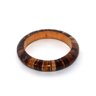 Laminated Banana Bark Bangle Bracelet-CLB0000001