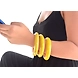 Laminated Raffia Bangle Bracelet-CLB0000002-1-sm