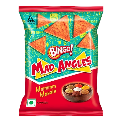 Bingo! Mad Angles Mmmmm Masala-ITC-ANGMAS-72g