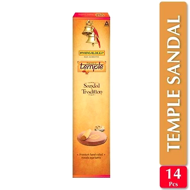 Mangaldeep Temple Sandal Tradition Agarbatti-M-9-STICK14