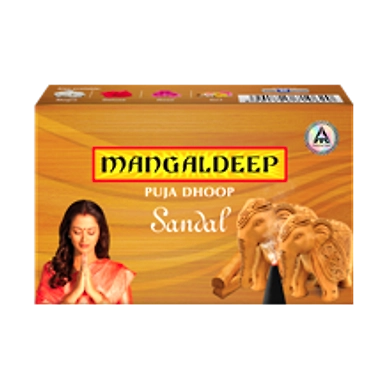 Mangaldeep Treya Power of 3in1 Sambrani Cups-M-32-STICK20