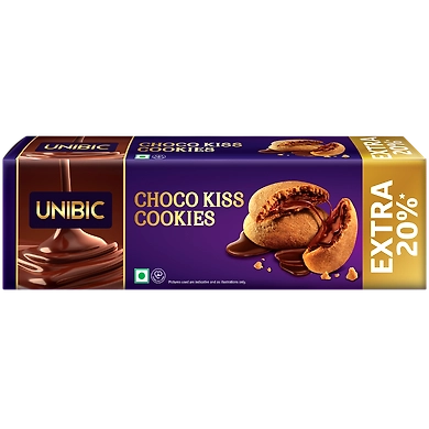 UNIBIC CHOCO KISS COOKIES-CELS-1005