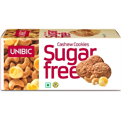 UNIBIC SUGARFREE CASHEW COOKIES-CELS-1038