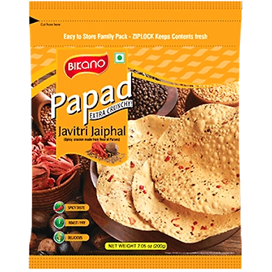 BIKANO JAVITRI JAIPHAL PAPAD 60 RS-CELS-1244