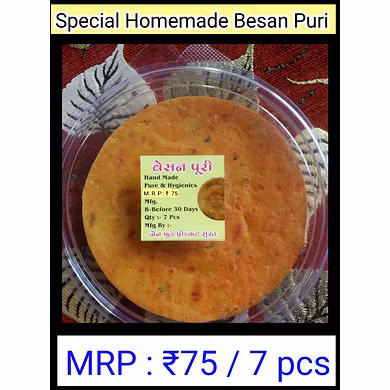 Special Besan Puri-BJFS-1112