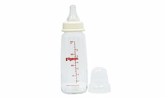 Pigeon Glass Feeding Bottle