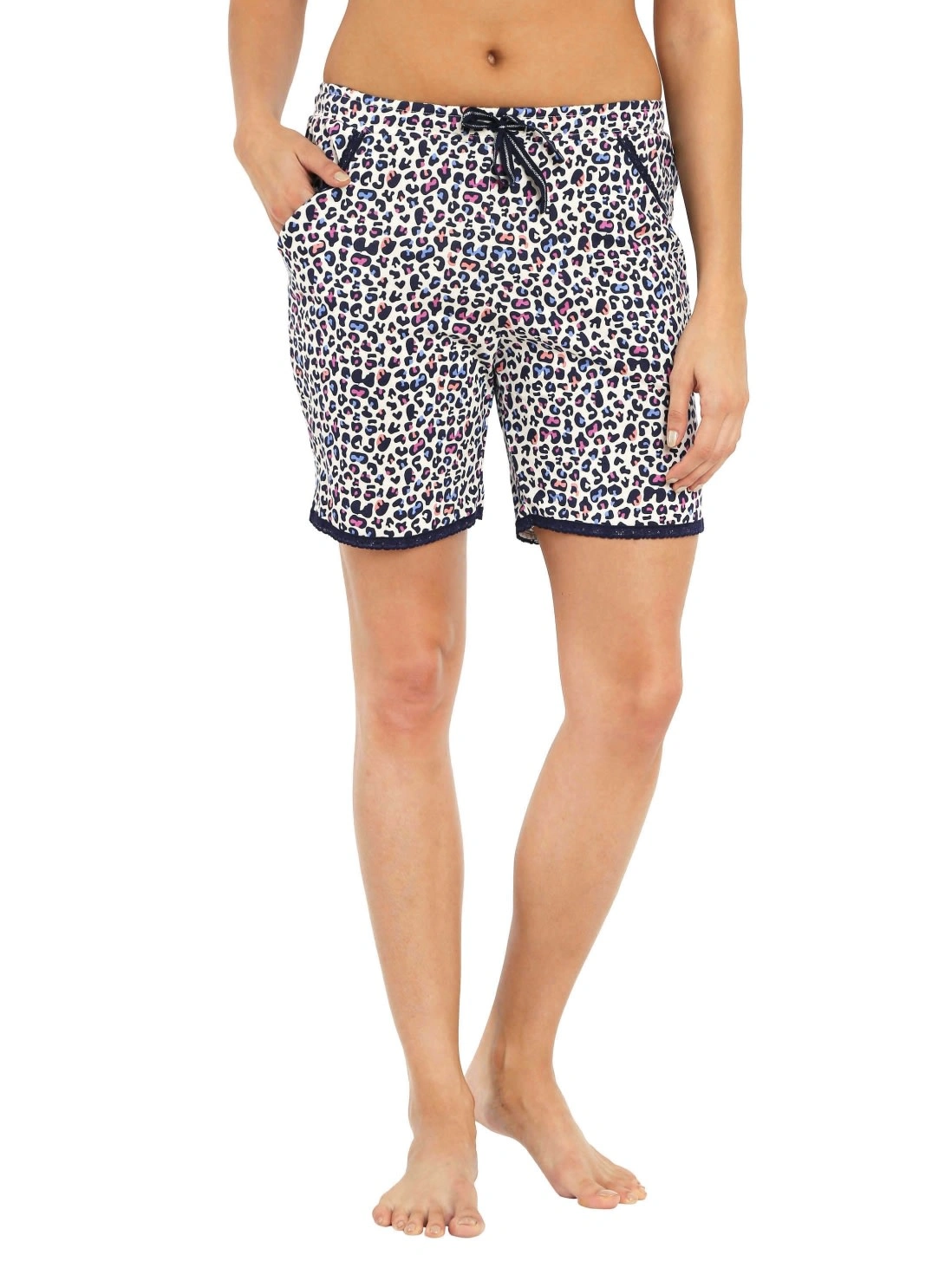 JOCKEY PRINTS KNIT SLEEP SHORTS-13709