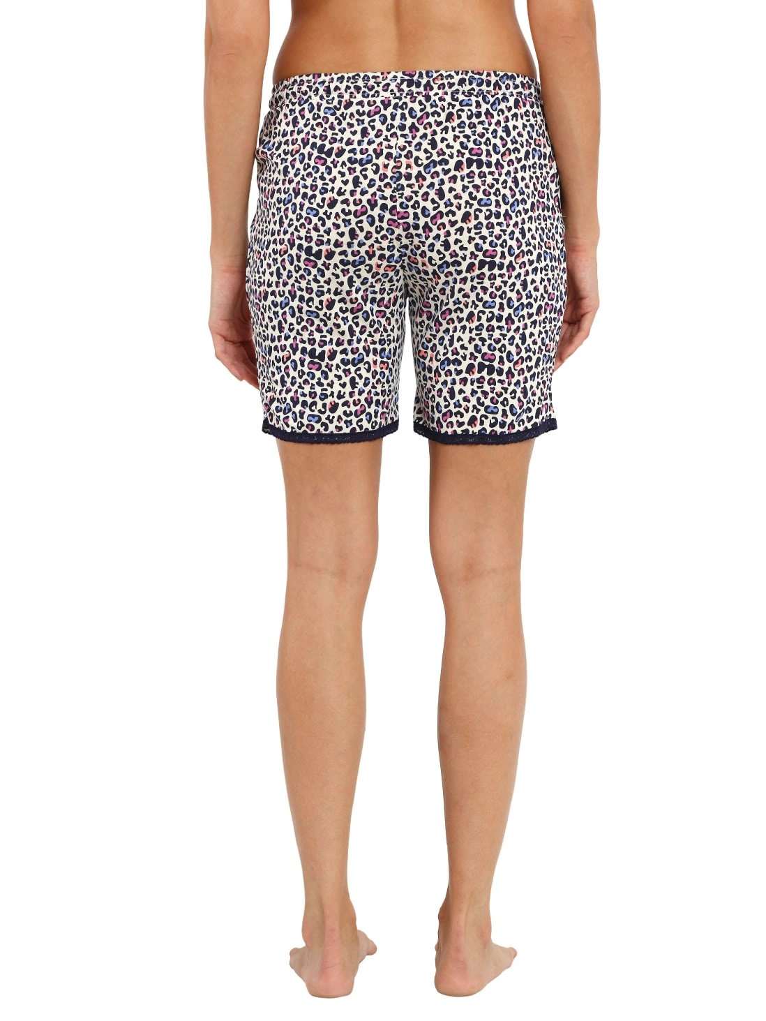 JOCKEY PRINTS KNIT SLEEP SHORTS-MIXED COLOUR-SMALL-2