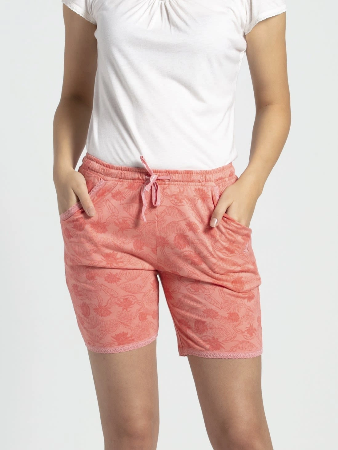 JOCKEY PRINTS KNIT SLEEP SHORTS-13714