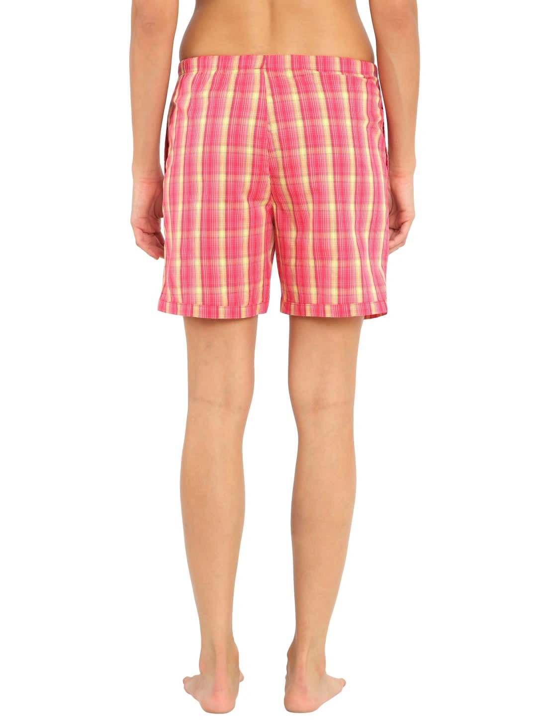 JOCKEY WOVEN KNEE LENGTH SHORTS-CREAME-LARGE-2