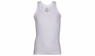 JOCKEY WHITE BOYS UNDERSHIRT PACK OF 2