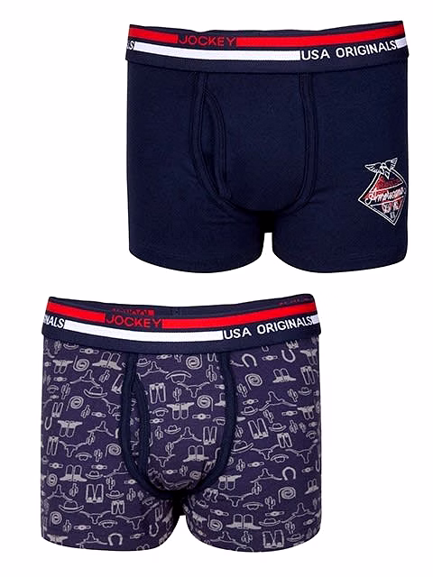JOCKEY ASSORTED BOYS TRUNK PACK OF 2 image 3