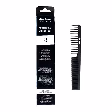 Professional Carbon Unisex Cutting Comb (CB-08)-SKU-ALAN-1562