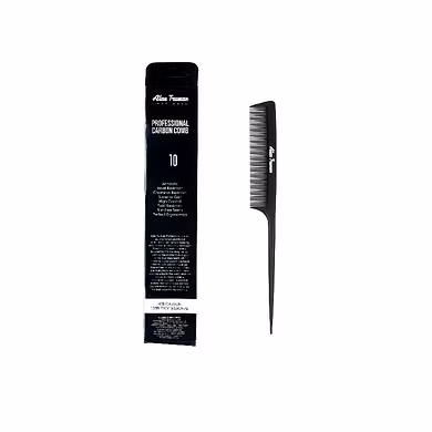 Professional Carbon Tail Comb (CB-10)-SKU-ALAN-1567
