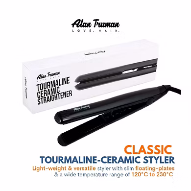 Tourmaline Slim Ceramic Straightener-SKU-ALAN-1570