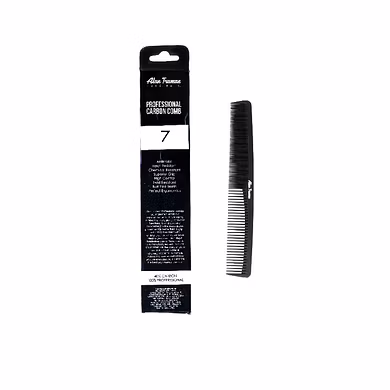 Professional Carbon Men&#039;s Cutting Comb (CB-07)-SKU-ALAN-1608