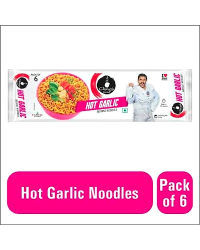 CHINGS HOT GARLC NOODLES 60g-270545