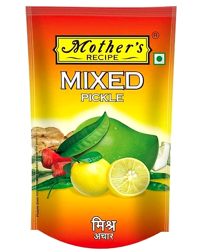 MRECIPE MIXED PICKLE 500g POUCH-500 g-1