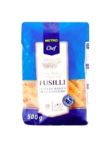METRO CHEF PASTA FUSILI 500g