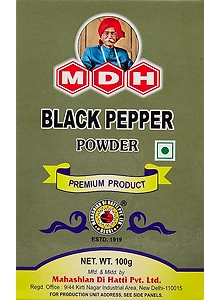 MDH BLACK PEPPER PWD 100 gm