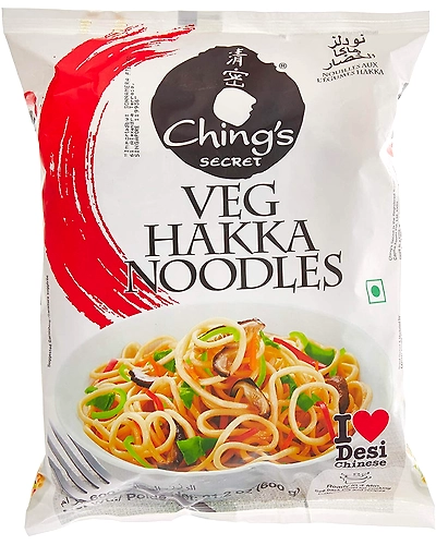 CHINGS HAKKA VEG NOODLES 600g CH-279403