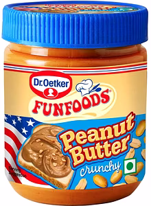 FUNFOOD PEANUT BUTR CRUNCY400g