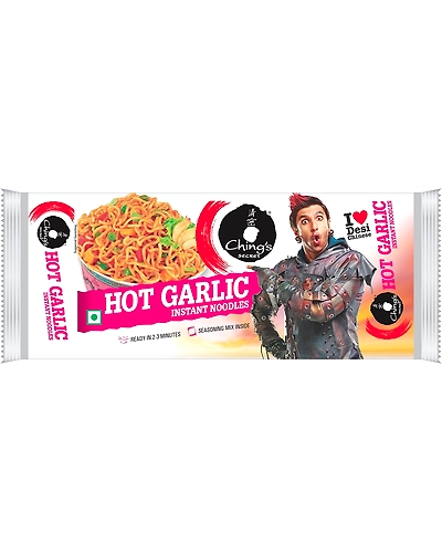 CHINGS HOT GARLIC NOODLES 240g-270508