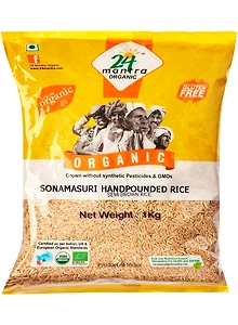 24LM ORG SM RICE HANDPOUND 1 kg