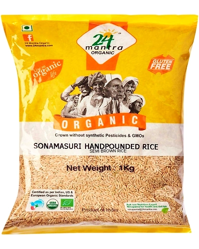 24LM ORG SM RICE HANDPOUND 1 kg-279837