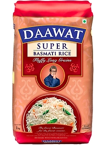 DAAWAT SUPER BASMATI RICE 1 kg