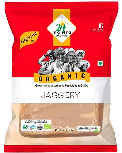 24 MANTRA ORG JAGGERY 450g-410718