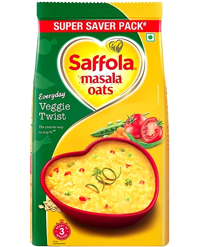 SAFFOLA MAS OATS-VEG TWI 500g-390869