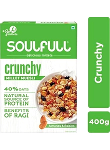 SOULFUL MILET MUESLI-CRUNCHY400G