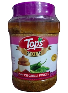 TOPS GREEN CHILLI PICKLE 375g