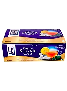 UTTAM WHITE SUGAR CUBES 500g