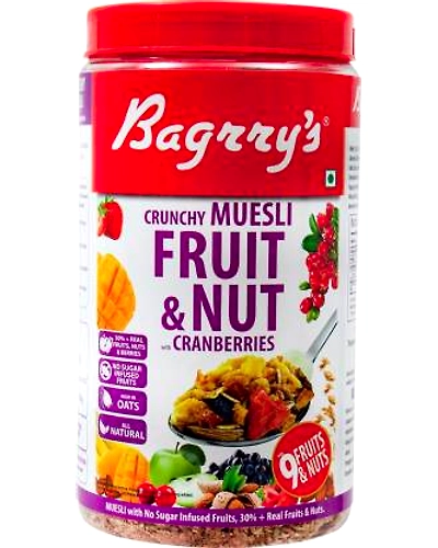 BAGRRY'S CRUNCHY MUESLI 750g-400594